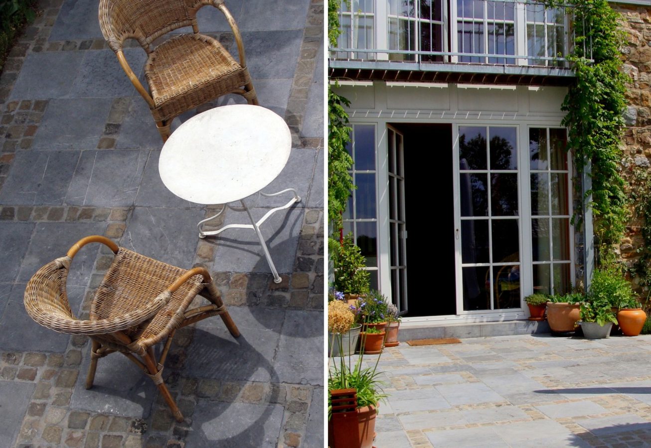 Blaustein Außen – getrommelt – Naturstein Vonderhecken