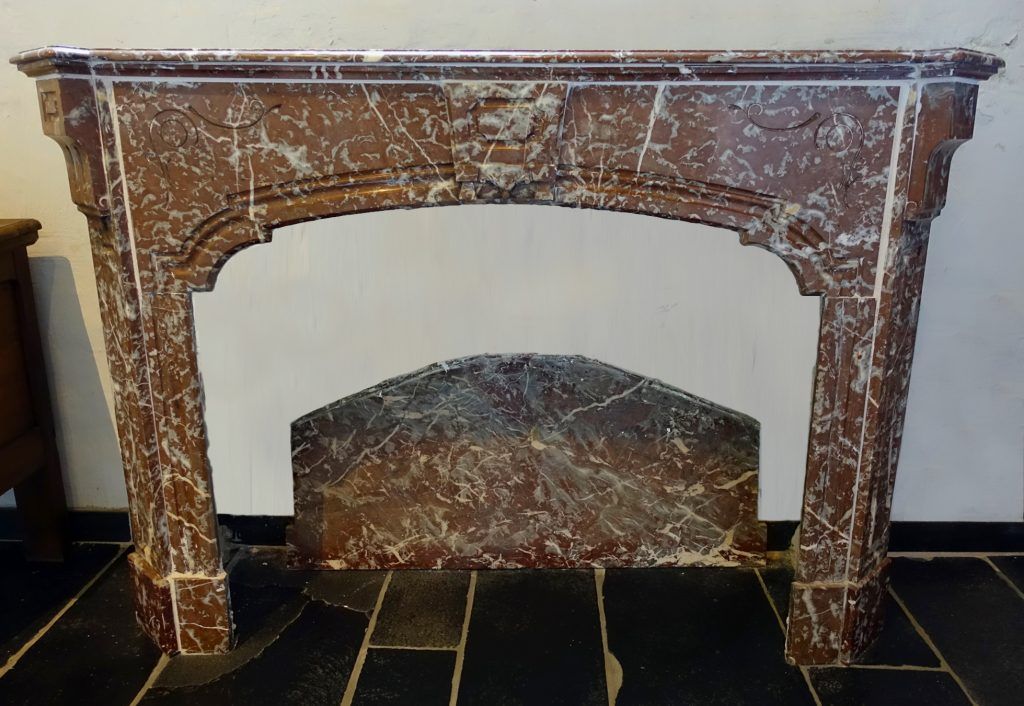 Antiker Kamin Marmor rot Naturstein Vonderhecken Antiker Kamin Marmor rot Naturstein Vonderhecken