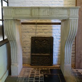 Neuer Kamin Sandstein