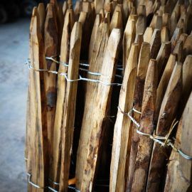 Staketenzäune Kastanie