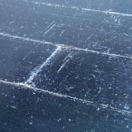 Eichendielen Retro Schwarz N°32